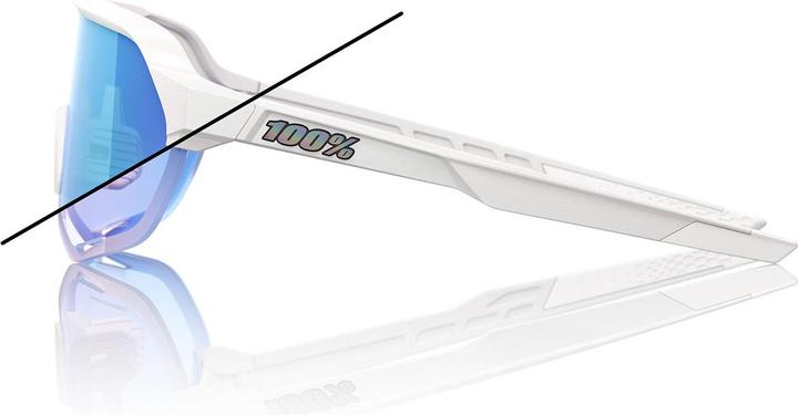 Produktbild 100% S2 LE - Bastille (Weiss, Blue Mirror Photochromic)