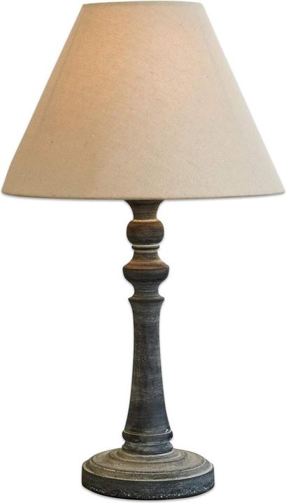 Produktbild Loberon Tischlampe Withby beige/antikgrau (E27)
