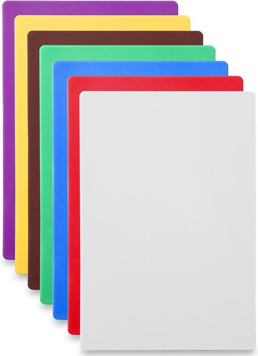 Actual product image Hendi Cutting Board red 600x400x18 mm HDPE500