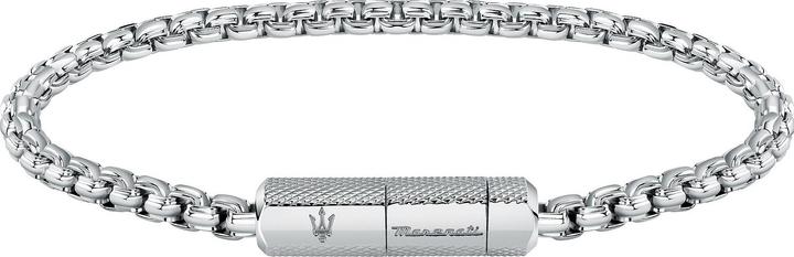 Maserati Steel Armband (22 cm, Edelstahl)