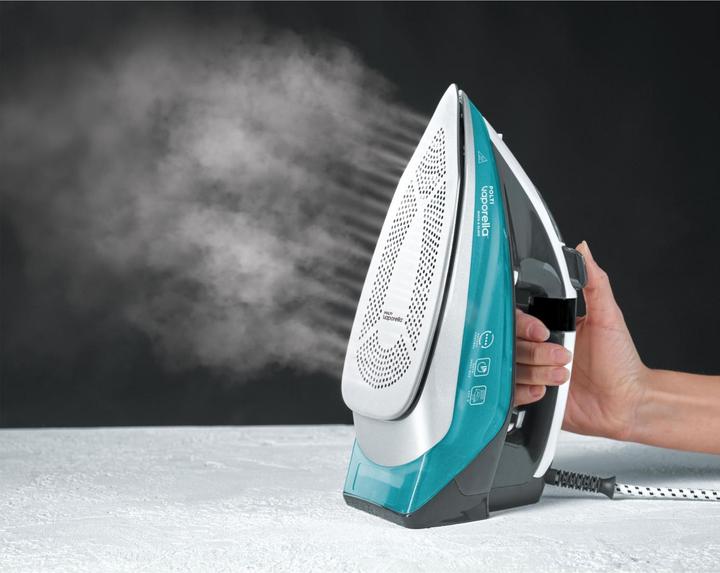 Produktbild Polti Iron PLEU0253 Vaporella Quick & Slide QS220 Steam Iron, 2400 W, Water tank capacity 350 ml, Cont (2400 W, 40 g/min)