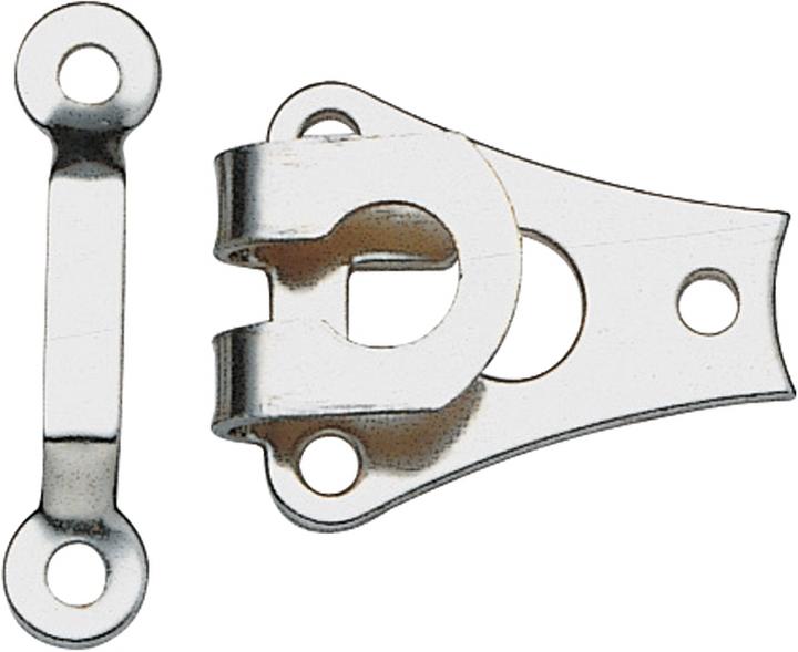 Produktbild Prym Hosen oder Rockhaken + Stege, silber 9 mm, Karte 2 Stk.