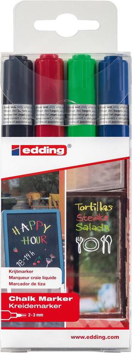 Produktbild Edding 4096 E-4 (Weiss, 2 mm, 5 x)