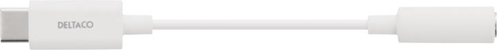 Produktbild Deltaco USBC-1145 mobile phone cable White (0.11 m, USB)