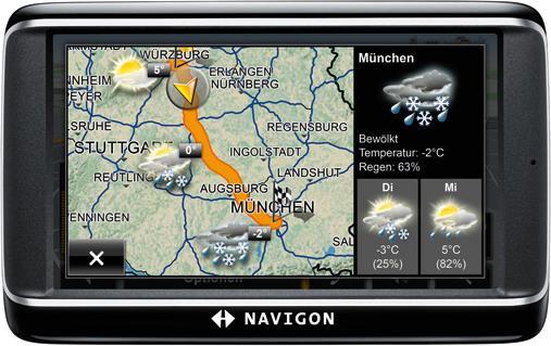 Image du produit Navigon 40 Premium Live, Bluetooth, Cartes Europe
