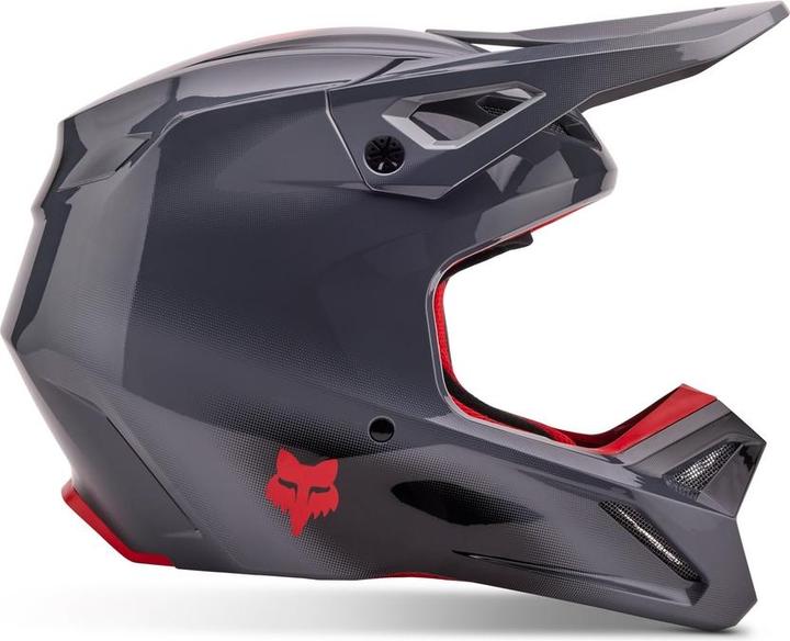 Image du produit Fox Casque 24 V1 Interfere Gry/Rd (53 - 54 cm, XS)