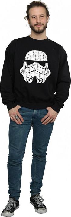Produktbild Star Wars Christmas Stormtrooper Helmet Sweatshirt (M)