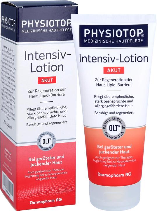 Image du produit Dr Seidel Physiotop Lotion intensive aiguë pour peaux rouges et prurigineuses, 200 ml de lotion (Crème pour le corps, 200 ml)