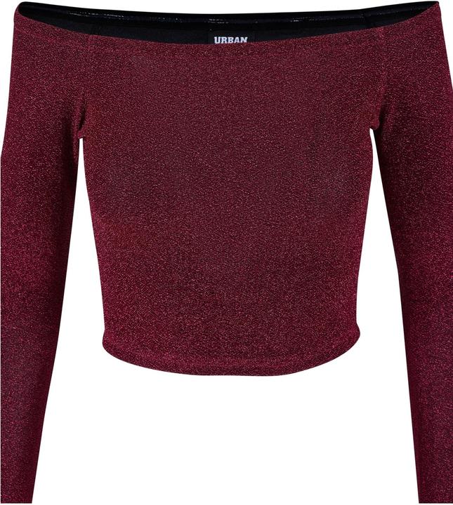 Immagine prodotto Urban Classics Ladies Off Shoulder Glitter Longsleeve (4XL)