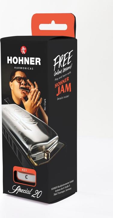 Actual product image Hohner Special 20 M560016X (Harmonica, Diatonic, C major)