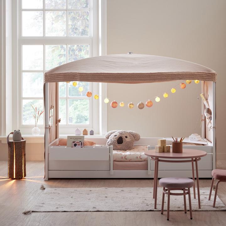 Produktbild Lifetime Kidsrooms Himmelbett 4 in 1 mit Himmel Fairy Dust,, Inkl. Roll Lattenrost (90 x 200 cm)