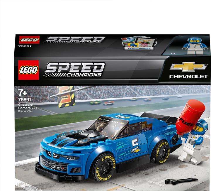 Produktbild LEGO Rennwagen Chevrolet Camaro ZL1 (75891, LEGO Speed Champions)