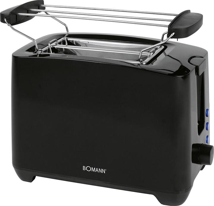 Actual product image Bomann TA 6065 CB Toaster black