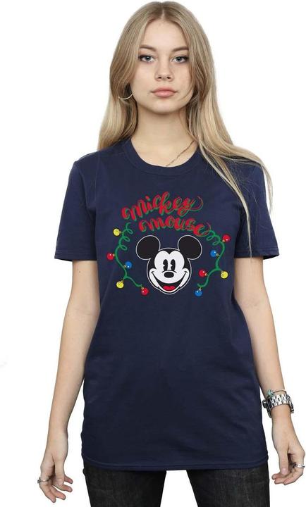 Produktbild Disney Mickey Mouse Christmas Light Bulbs TShirt (XL)