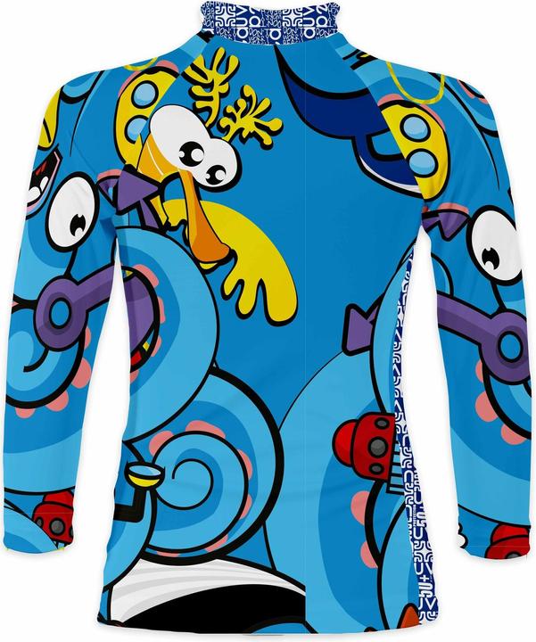 Immagine prodotto Uvea Camicia da bagno UV per bambini braccio Biarritz petite pieuvre (68, 70, 72, 74)