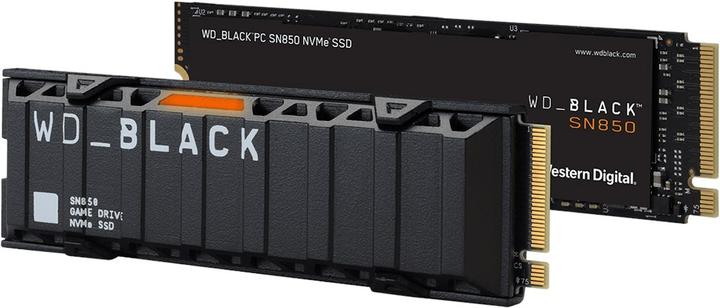 Immagine prodotto WD Black SN850 with Heatsink (500 GB, M.2 2280)