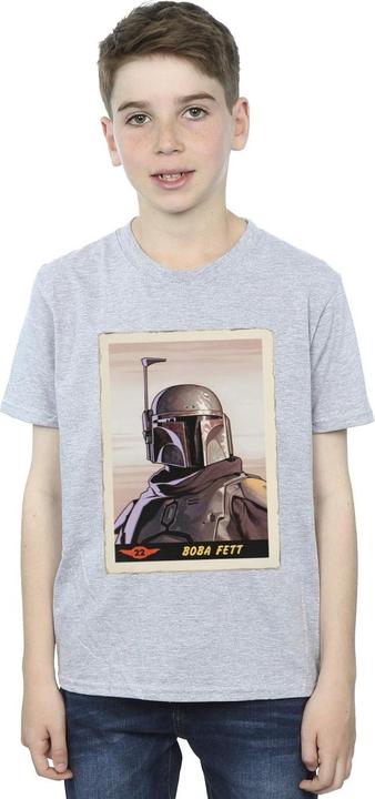 Immagine prodotto Star Wars The Mandalorian Boba Fett Maglietta Ragazzi (152, 158)