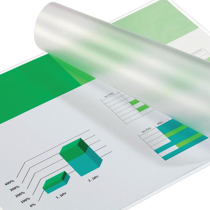 Image du produit GBC Feuille de plastification (A4, 100 pièce(s), 75 µm)