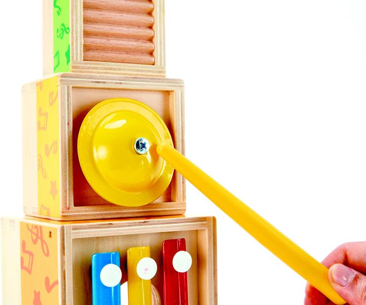 Immagine prodotto Hape Cubo per l'accatastamento della musica (Tedesco)