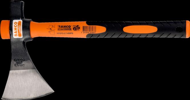 Produktbild Bahco Camping-Axt mit Fiberglasstiel und Blatt in französischem Design, 380 mm, 1,07 kg