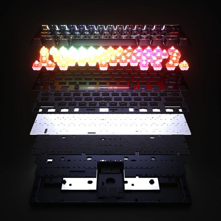 Actual product image SteelSeries Apex Pro Gen 3 Mini (schwarz, DE-Layout, OmniPoint 3.0) (DE, Cable)