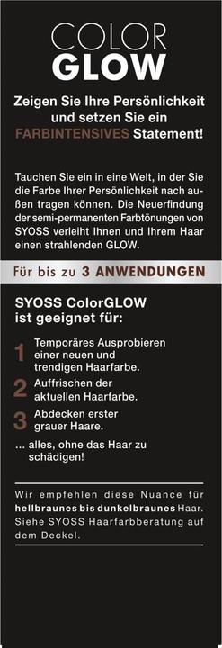 Produktbild Syoss Color Glow (Tiefes Braun)