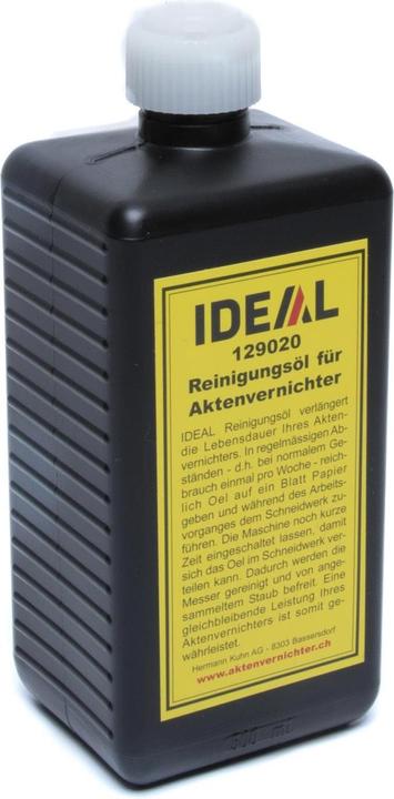 Ideal Reinigungsöl, 1/2 l für Aktenvernichter