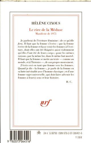 Produktbild Le rire de la méduse (Französisch, Cixous Hélène, 2024)