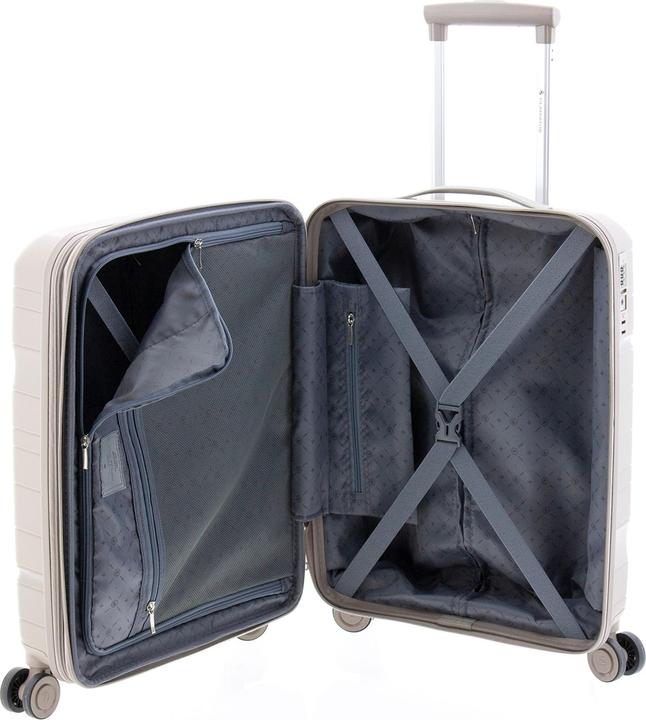 Actual product image Wüsthof 3800 4 Rollen Kabinentrolley 55 cm mit Dehnfalte (36 l, Hand luggage (up to 50 litres))