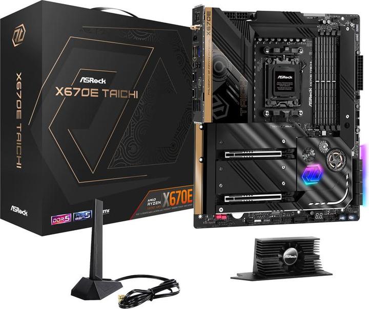 Produktbild AsRock X670E Taichi (AM5, AMD X670, E-ATX)