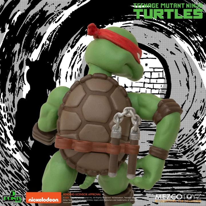 Produktbild Mezco Toys Teenage Mutant Ninja Turtles Actionfiguren Teenage Mutant Ninja Turtles Deluxe Set 8 cm