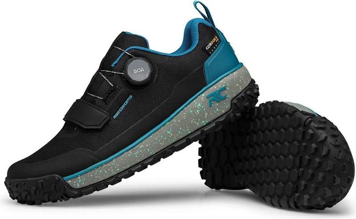 Actual product image Ride Concepts Flume Flat Boa Women's Shoes black/tahoe blue (37.5)