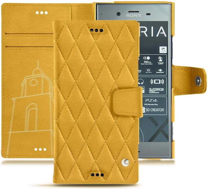 Produktbild Noreve Lederschutzhülle Wallet (Sony Xperia XZ1)