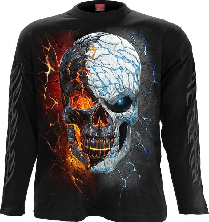 Spiral Divided Soul TShirt Langärmlig