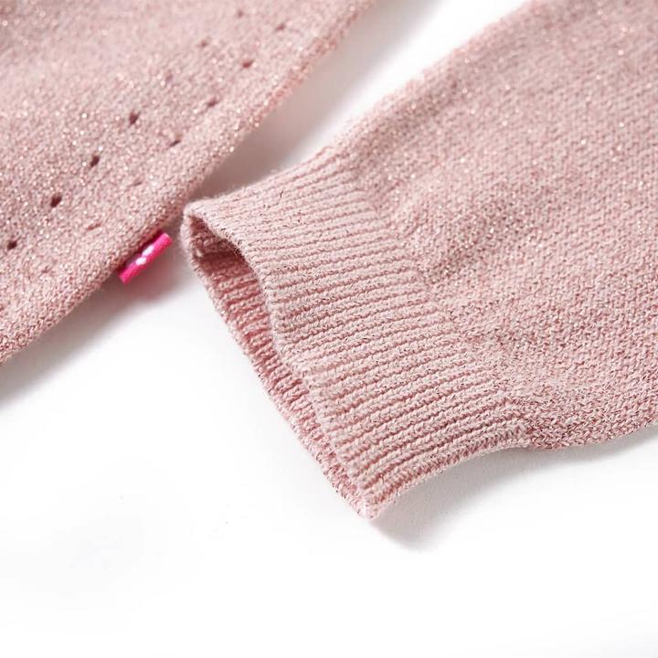 Immagine prodotto VidaXL Cardigan per bambini rosa pallido 140,Materiale: 97% cotone. 3 (140)