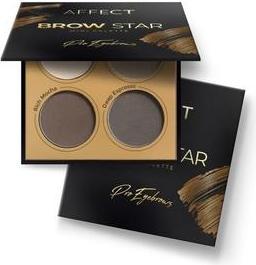 Productafbeelding Stars From The Stars AFFECT Brow Star Mini paleta cieni do powiek 6g