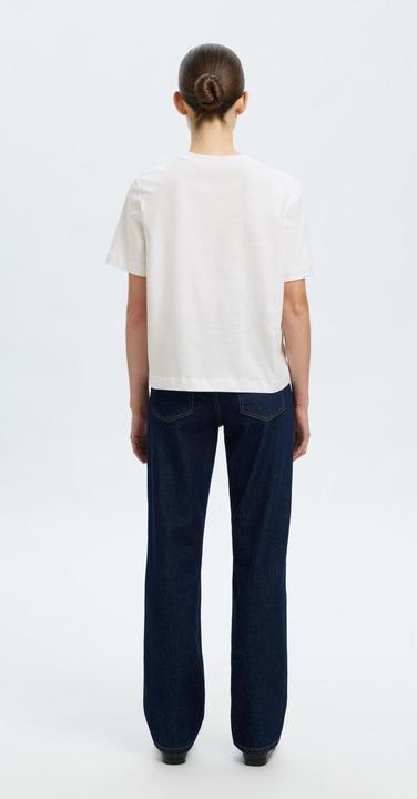 Immagine prodotto Selected Femme Besticktes T-Shirt mit Rundhalsausschnitt (L)