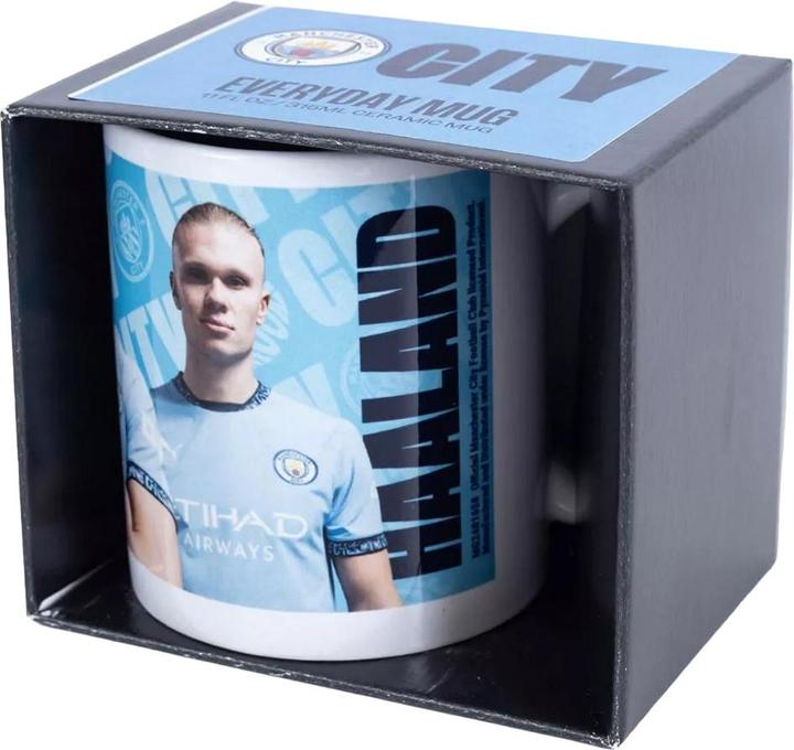 Produktbild Manchester City FC Kaffeebecher Haaland (325 ml)
