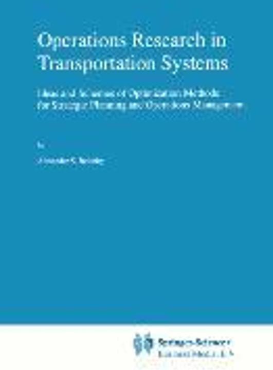 Energie-Label Operations Research in Transportation Systems (Englisch, A. S. Belenky, 2010)