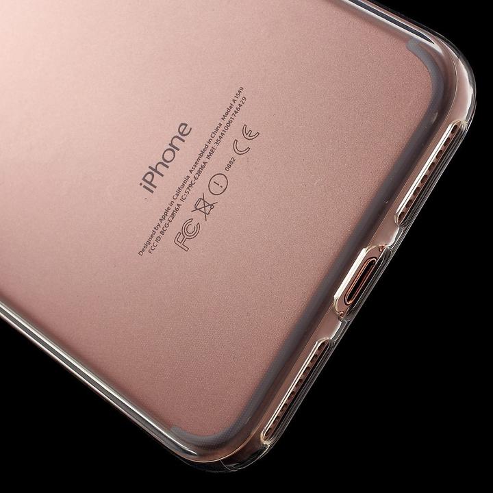 Actual product image Cover-Discount iPhone 8 Plus / 7 Plus - Rubber Silicone Case extra thin transparent (Apple iPhone 7 Plus, Apple iPhone 8 Plus)