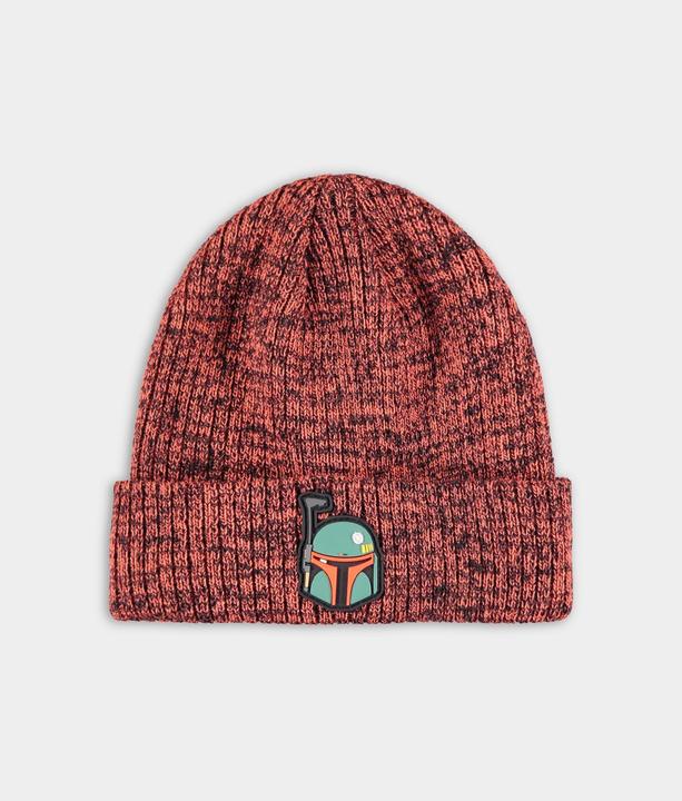 Actual product image The Mandalorian Boba Fett Boys Turnup Beanie (One size)