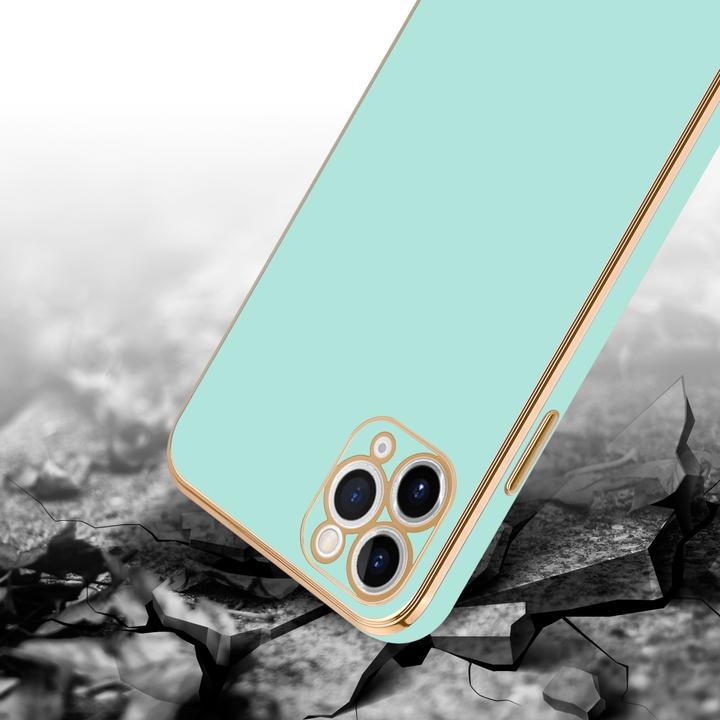 Produktbild Cadorabo Hülle für Apple iPhone 12 PRO MAX im TPU mit Kameraschutz LM130 Style (Apple iPhone 12 Pro Max)
