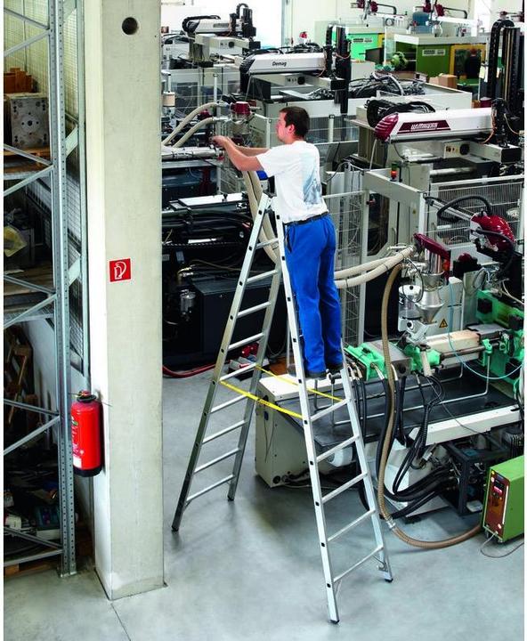 Immagine prodotto Zarges Scaletta in alluminio Z600 2x5 pioli (Ponteggio, 153 cm)