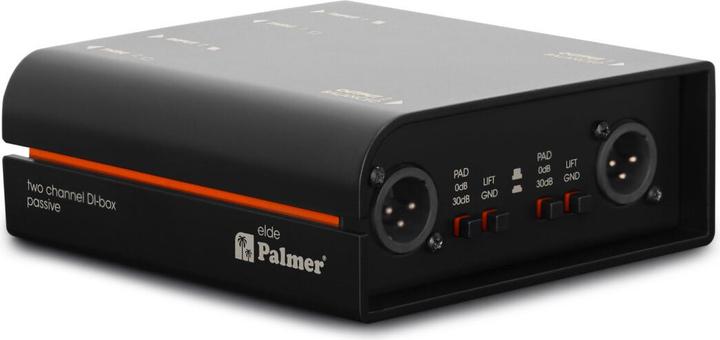 Produktbild Palmer Audio elde - Passive 2-Kanal DI-Box (DI Box)