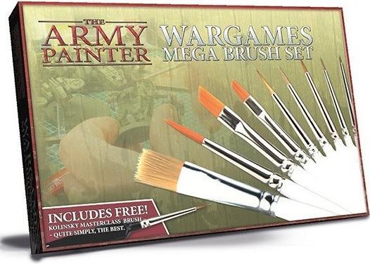 Actual product image The Army Painter Mega Brush Set (box)