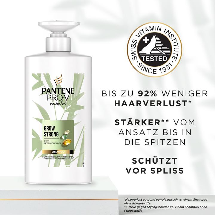 Image du produit Pantene Grow Strong (500 ml, Shampoing liquide)