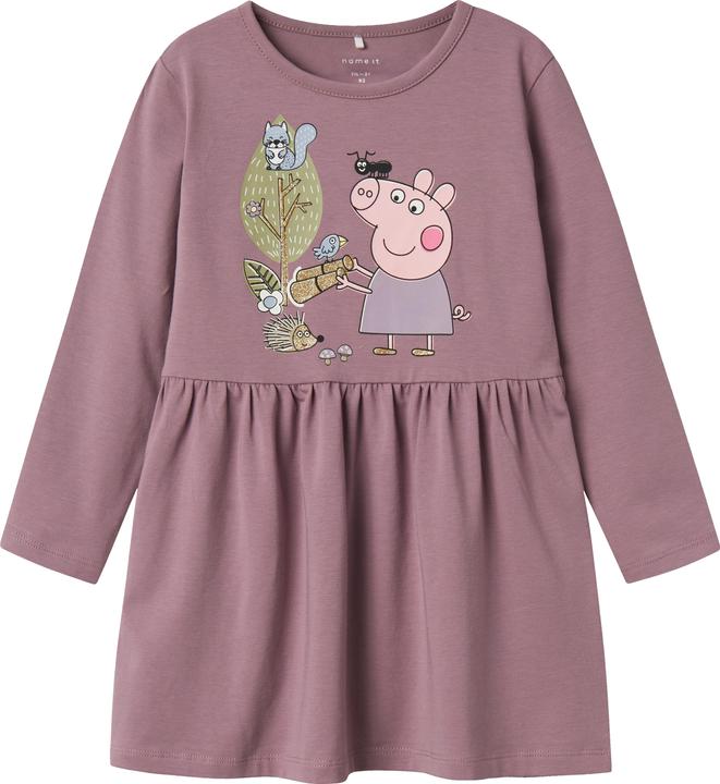 Name it Nmfdyffi Peppa Ls Dress Noos Cplg