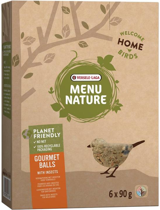 Versele Laga Gourmet balls insects, 6 x 90 g, ohne Netz (6 x, 0.54 kg)