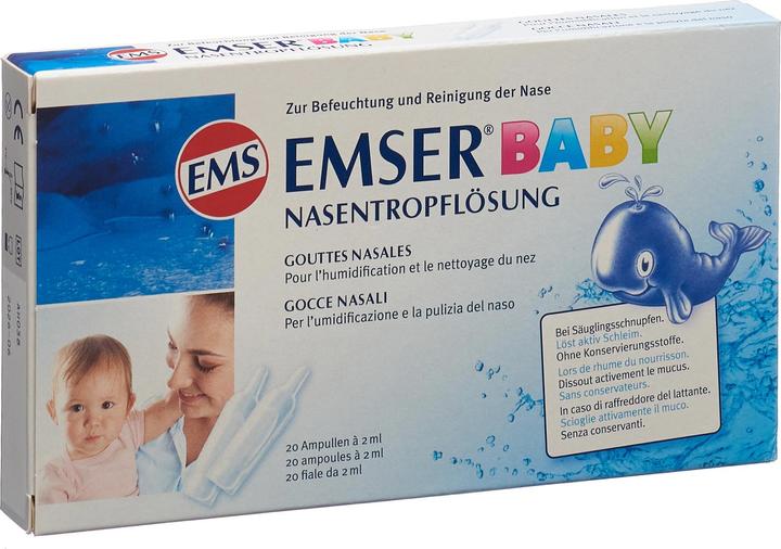 Produktbild Emser Baby Nasentropflösung (20 Stück)