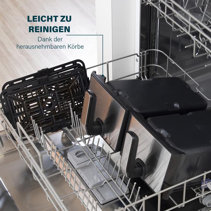 Actual product image Princess 182074 Double Basket Aerofryer (EU plug)
